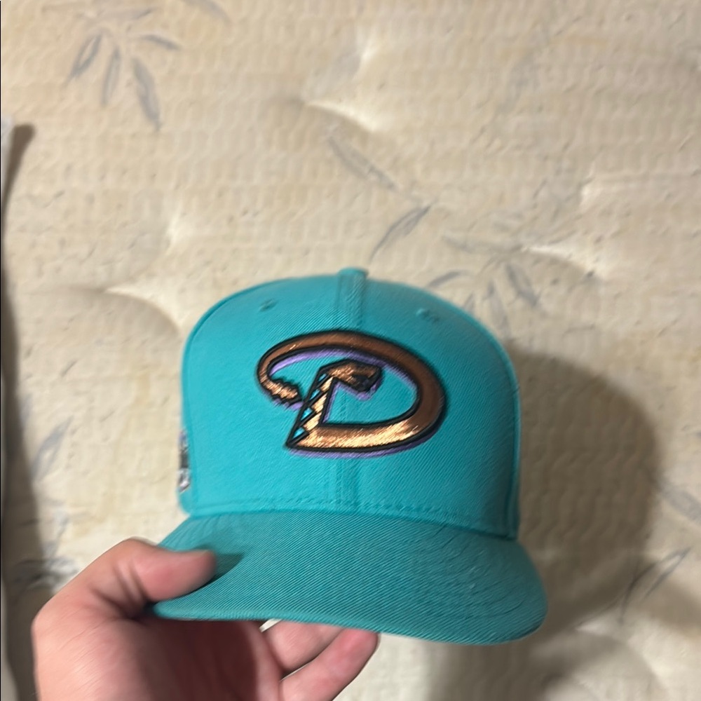 New Era Teal and Pink Cap